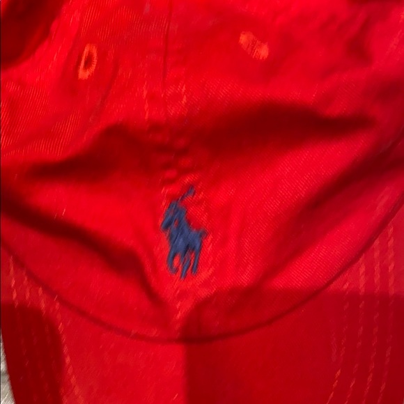 Ralph Lauren red cap for kids - Picture 2 of 3
